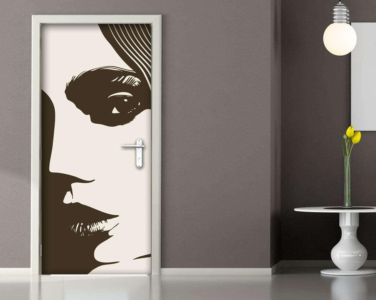 Gli adesivi per porte interne: originalità e stile per la tua casa